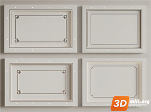 Ceiling Decoration Skp Files
